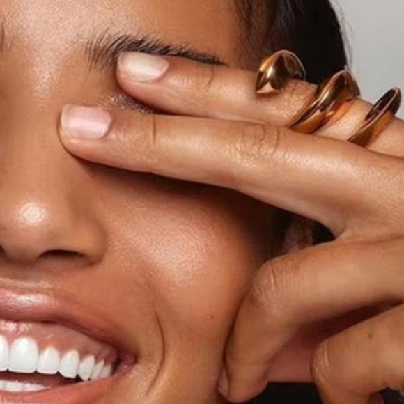 New! Zara waterproof adjustable Gold Statement Ring - Picture 8 of 8